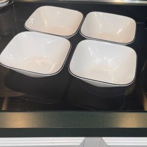 Corelle Vitrelle White bowls 8”